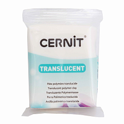 CE0920056 Пластика полимерная запекаемая 'Cernit 'TRANSLUCENT' прозрачный 56 гр.