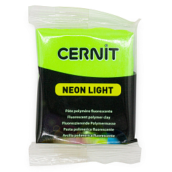 Пластика полимерная запекаемая Cernit 56г CE0930056 Пластика полимерная запекаемая 'Cernit 'NEON' неоновый 56 гр.
