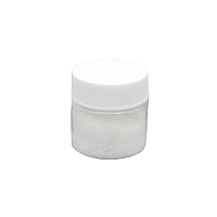 АК-0010-1 Пыльца бархатная 0,1мм в баночке 20мл белая