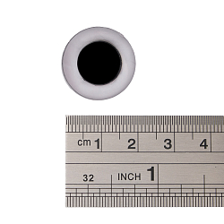 AR1219-B Глаза искристые зеленые 20мм, 2шт/упак