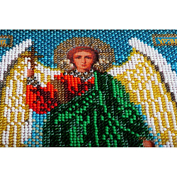 В160 Набор для вышивания бисером 'Кроше' 'Ангел хранитель', 18x22 см