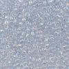 Бисер, (стекло), 11/0, упак./500 гр., Astra&Craft 172А серый/прозрачный, радужный