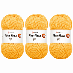 Пряжа YarnArt 'Alpine Alpaca New' 150гр 120м (20% альпака, 20% шерсть, 60% акрил)