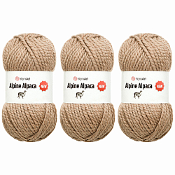 Пряжа YarnArt 'Alpine Alpaca New' 150гр 120м (20% альпака, 20% шерсть, 60% акрил)