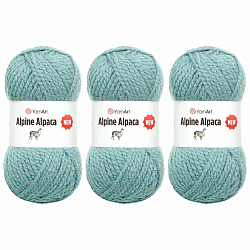 Пряжа YarnArt 'Alpine Alpaca New' 150гр 120м (20% альпака, 20% шерсть, 60% акрил)