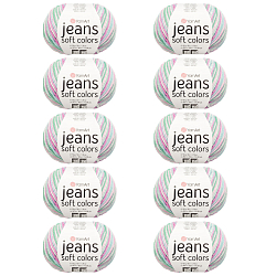 Пряжа YarnArt 'Jeans Soft Colors' 50гр 160м (55% хлопок, 45% акрил)