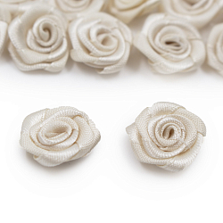 Цветы пришивные атласные 'Роза' 1,9 см