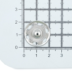 341252 Пришивные кнопки 21мм (латунь) упак(3шт), серебристый Prym