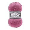 Пряжа ALIZE 'Superlana TIG' 100гр. 570м. (25% шерсть, 75% акрил) 178 темно-розовый