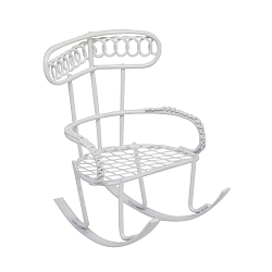 K9020 Металлическое кресло-качалка, 6*9*7 см