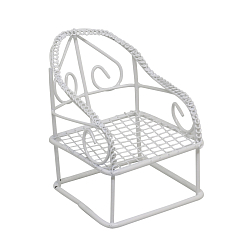 Мебель металлическая K9013 Металлическое мини-кресло, 5*6*8 см