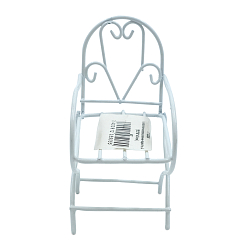 Металлическое мини-кресло 4, 5,5*9*4,5 см