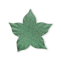 YX15-120 Бумажные лепестки с блестками 'Колокольчик', d 5 см, упак./8 шт., Astra&Craft (зеленый)