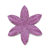YX15-119 Бумажные лепестки с блестками 'Ромашка', d 4,5 см, упак./8 шт. фиолетовый