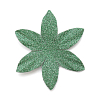YX15-119 Бумажные лепестки с блестками 'Ромашка', d 4,5 см, упак./8 шт. зеленый