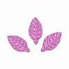YX15-117 Бумажные листья с блестками, 3,8*2 см, упак./8 шт., Astra&Craft фиолетовый