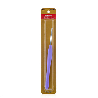24R30X Крючок для вязания d 3,0мм с резиновой ручкой, 14см, Hobby&Pro