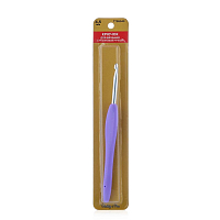 24R45X Крючок для вязания d 4,5мм с резиновой ручкой, 14см, Hobby&Pro
