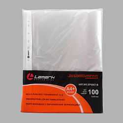 LAMARK0067-B Файл-вкл.повыш.вместимости A4+0,030 мм 100 шт/упак