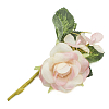 MH1-1679 Декоративный букетик 'Роза' D4,5*3*H12см, 1шт, Astra&Craft F168 серо-розовый