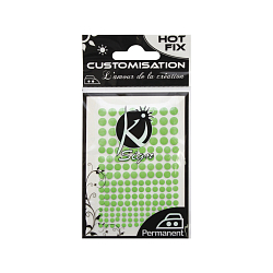 KS-C-MET-FLUO Термоклеевые стразы металлик круглые 3/4/5/6мм, 176шт Ki Sign