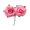 MH3-2324 Набор декоративных цветов D=4,3*2см, 6шт, Astra&Craft E09 розовый