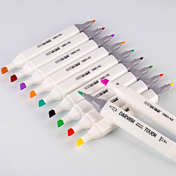 DV-12963-60 Набор маркеров для скетчинга двусторонние, 60 цветов, Darvish
