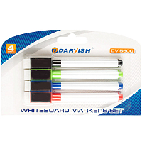 DV-5500 Набор маркеров для белой доски, 4шт/уп, Darvish