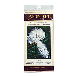 АВ-398 Набор для вышивания бисером 'Абрис Арт' 'Белоснежный символ счастья', 30*40 см