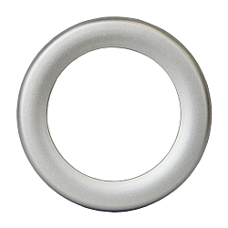 Люверс шторный круглый d-35мм К1 с многоур. замком пластик, 05 матовое серебро, Belladonna