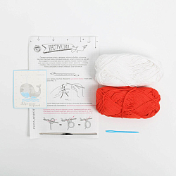 2724099 Амигуруми: Мягкая игрушка 'Лисичка Дороти', набор для вязания, 10*4* 14 см