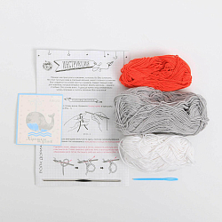 2724100 Амигуруми: Мягкая игрушка 'Волчонок Дориан', набор для вязания, 10* 4*14 см