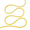 Эко-шнур бумажный декоративный 5мм*100м PR005 желтый