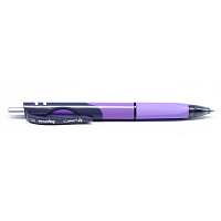 LAMARK645 Авт/ручка шар. Imperia фиолетовый корпус, с рез.держателем, синяя 0,7 мм