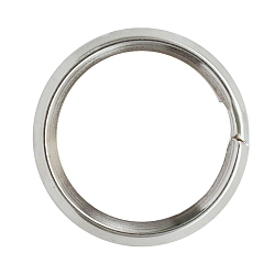 Кольца металлические разъемные, сварные Кольцо для ключей 22мм (28*28мм, d-3мм) металл, никель