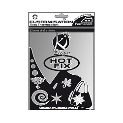 KS-TISSU-METAL Лист термоклеевой металлик для аппликаций, 15*20см Ki Sign
