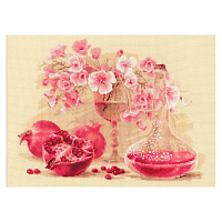 1618 Набор для вышивания Риолис 'Розовый гранат' 40*30см