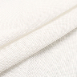 Фасованная Канва в упаковке 3609/101 Belfast 32ct (100% лен) 50х70см, молочный белый