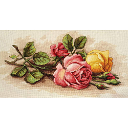 13720-DMS Набор для вышивания Dimensions 'Срезанные розы', 36х23 см