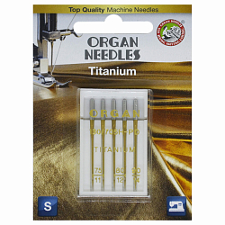 ORGAN иглы титаниум 5/75-90 Blister