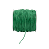 Шнур вощеный 1,0мм*100м цветной на катушке 0371-9002 С084 зеленый