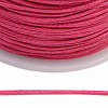 Шнур вощеный 1,0мм*100м цветной на катушке 0371-9002 144 темно-розовый