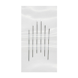 07921 Иглы ручные для бисера Bead Embroidery BLACK, № 10, 6шт, PONY