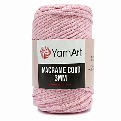 Пряжа YarnArt 'Macrame Cord 3мм' 250гр 85м (60% хлопок, 40% вискоза и полиэстер)