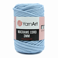 Пряжа YarnArt 'Macrame Cord 3мм' 250гр 85м (60% хлопок, 40% вискоза и полиэстер)