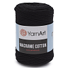 Пряжа YarnArt 'Macrame Cotton' 250гр 225м (80% хлопок, 20% полиэстер) 750 черный