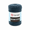 Пряжа YarnArt 'Macrame Cotton' 250гр 225м (80% хлопок, 20% полиэстер) 761 джинсовый