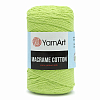 Пряжа YarnArt 'Macrame Cotton' 250гр 225м (80% хлопок, 20% полиэстер) 755 св-зеленый