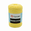 Пряжа YarnArt 'Macrame Cotton' 250гр 225м (80% хлопок, 20% полиэстер) 754 холодный желтый