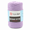 Пряжа YarnArt 'Macrame Cotton' 250гр 225м (80% хлопок, 20% полиэстер) 765 лаванда